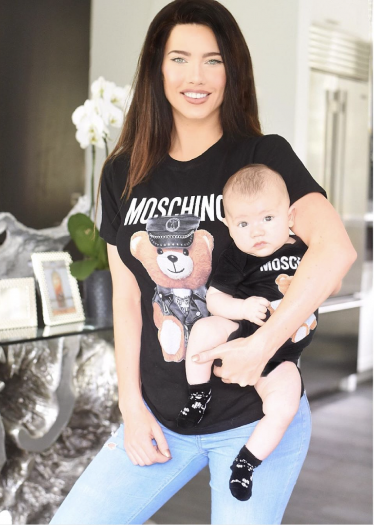 Jacqueline MacInnes Wood Shares New Pic Of Son Rise Celeb Baby Laundry