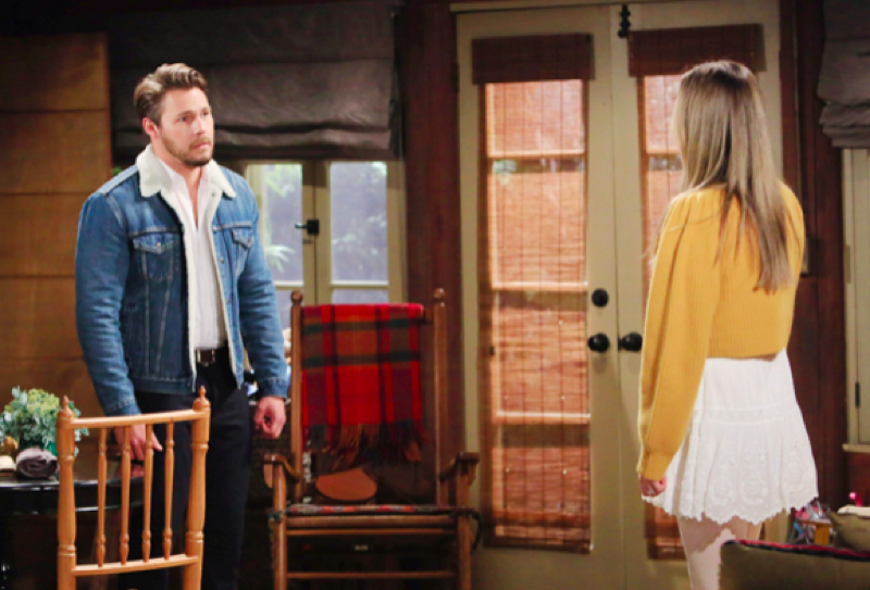 The Bold and The Beautiful: Hope Spencer (Annika Noelle) and Liam Spencer (Scott Clifton)