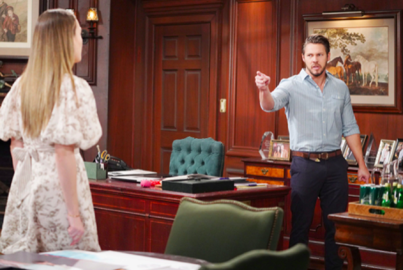The Bold And The Beautiful: Liam Spencer (Scott Clifton) and Hope Spencer (Annika Noelle)