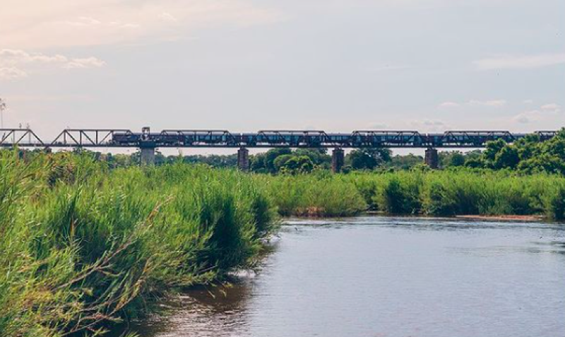 Kruger Shalati: The Train on the Bridge