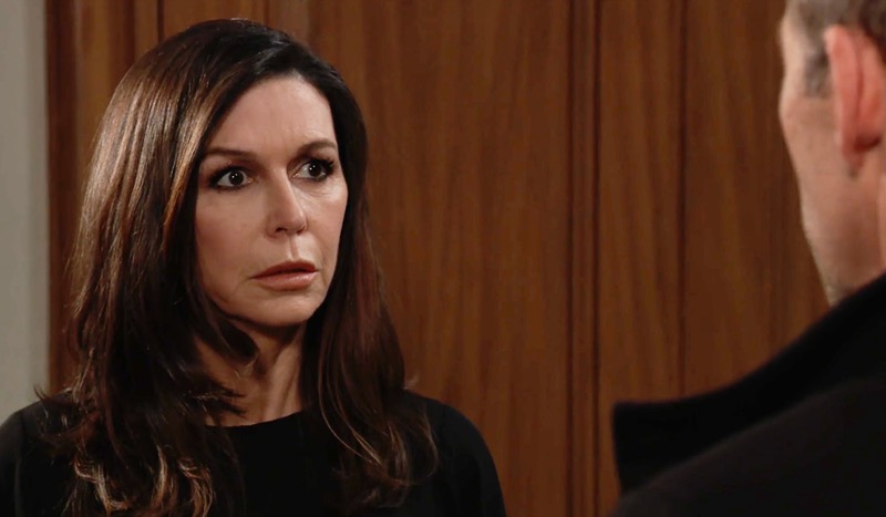 General Hospital: Valentin Cassadine (James Patrick Stuart) and Anna Devane (Finola Hughes)