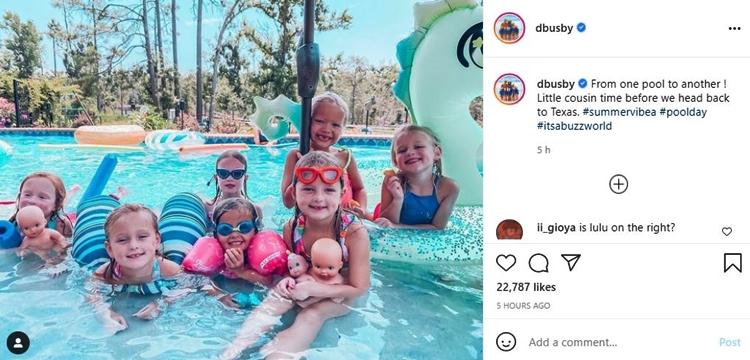 OutDaughtered Cuteness Overload Busby Quints Take Their Dolls Swimming