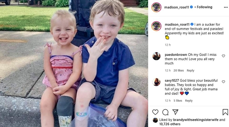 Sister Wives Star Maddie Brown Shares Happy End Of Summer Kids