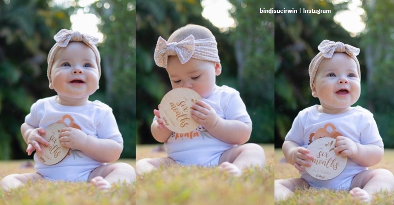 Crikey! It's the Irwins Bindi Irwin Shares Cute Baby Grace At Six Months