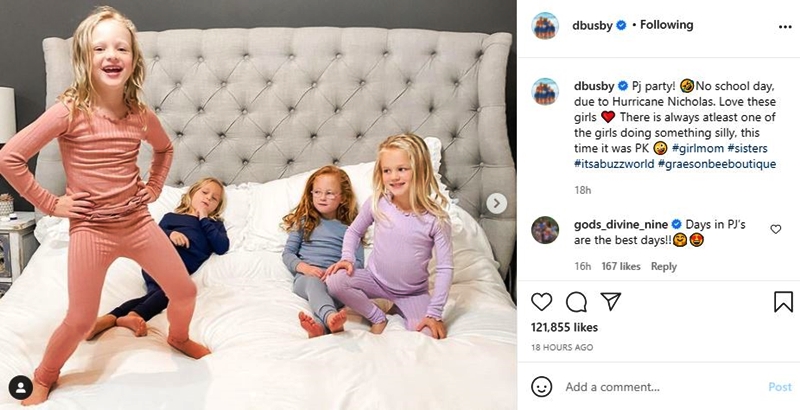 OutDaughtered Quints Ride Out Hurricane Nicholas With Pj Party