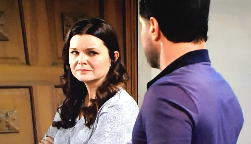 The Bold And The Beautiful: Bill Spencer's (Don Diamont) and Katie Logan's (Heather Tom)