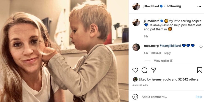 Counting On Alum Jill Dillard Reveals A Sweet Moment With Her Son