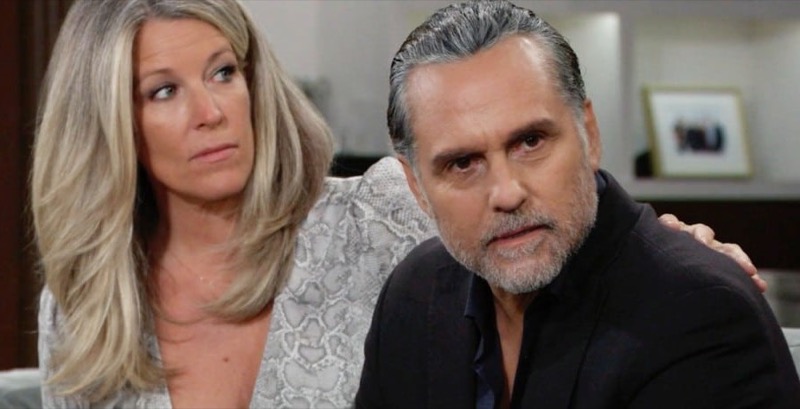 General Hospital: Carly Corinthos (Laura Wright) and Sonny Corinthos (Maurice Benard)