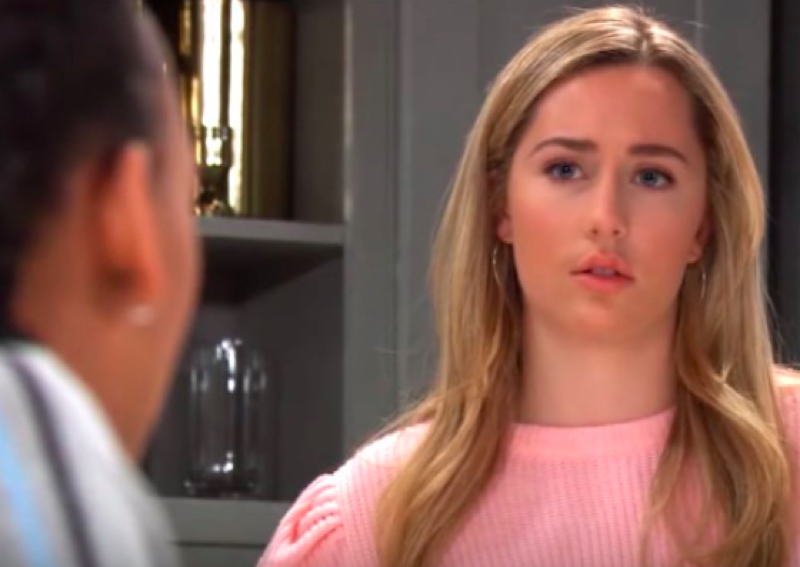 General Hospital: Trina Robinson (Sydney Mikayla) and Josslyn Jacks (Eden McCoy)