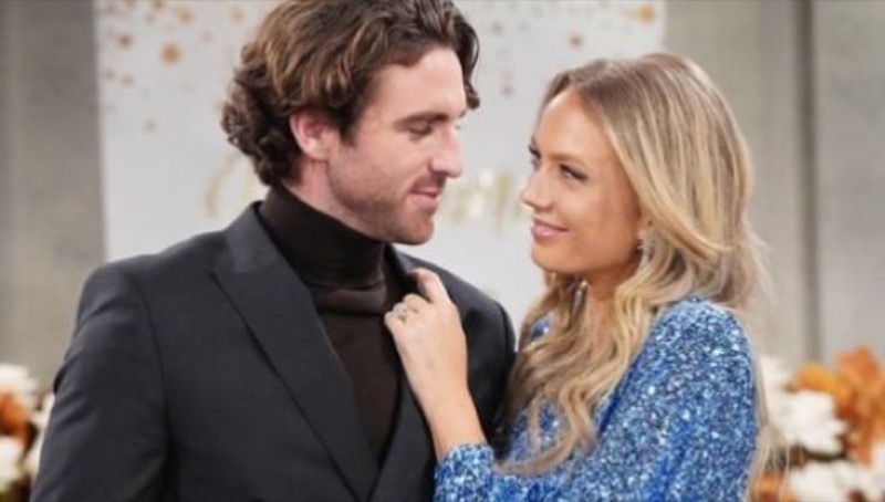 The Young And The Restless: Abby Newman Abbott Chancellor (Melissa Ordway) and Chance Chancellor (Conner Floyd)