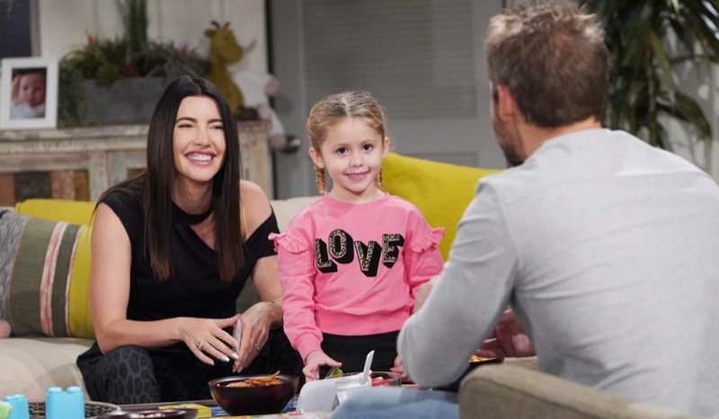 The Bold and The Beautiful: Steffy Forrester Finnegan and Liam Spencer