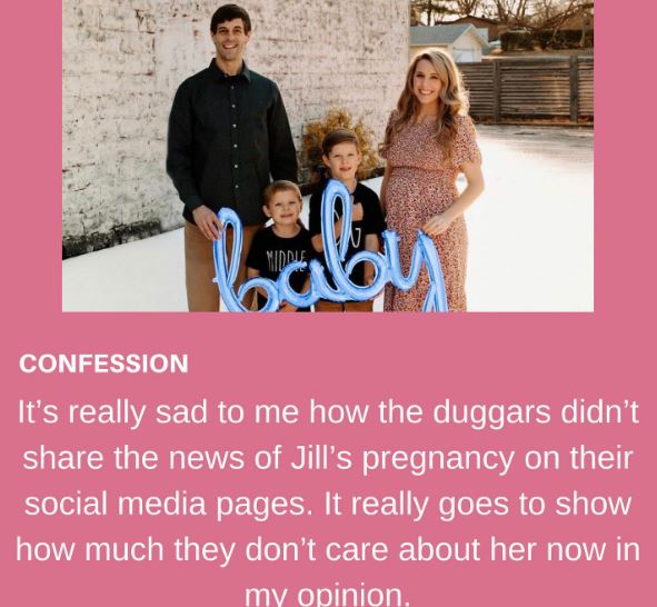 Counting On Fans Speculate On Duggar Silence About Jill Dillard's pregnancy