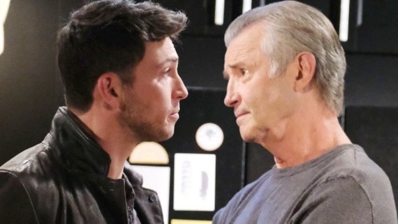 The Bold and The Beautiful: Ben Weston (Robert Scott Wilson) and Clyde Weston (James Read)