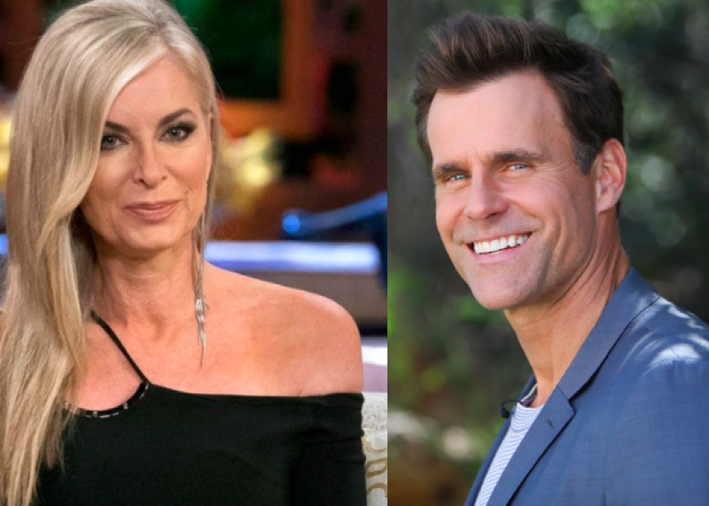 Eileen Davidson and Cameron Mathison