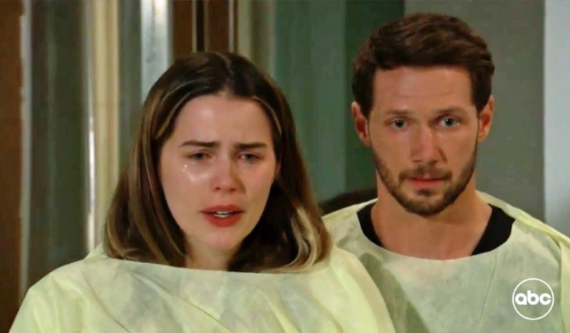 General Hospital: Brando Corbin (Johnny Wactor) and Sasha Gilmore