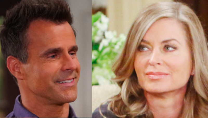 Eileen Davidson and Cameron Mathison