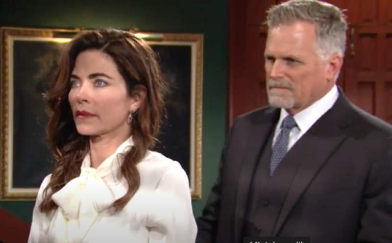 The Young and The Restless: Victoria Newman (Amelia Heinle) and Ashland Locke (Robert Newman)