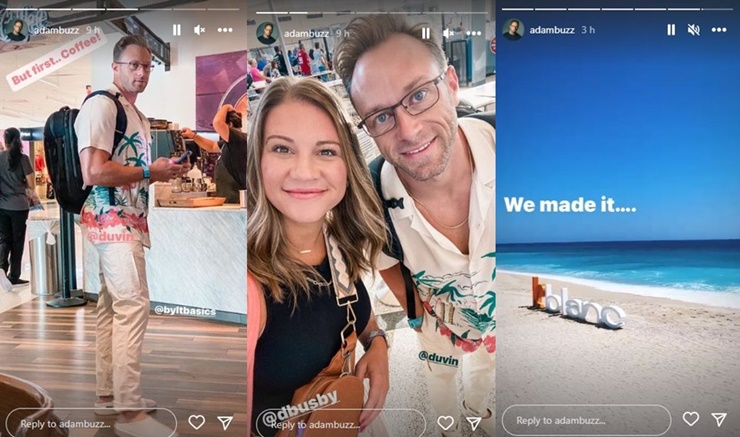 Adam And Danielle On Vacation