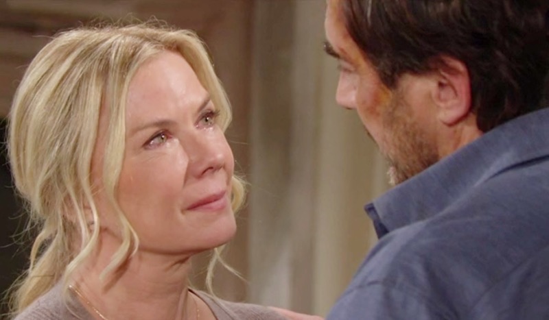 The Bold And The Beautiful: Ridge Forrester (Thorsten Kaye) and Brooke Logan Forrester (Katherine Kelly Lang)