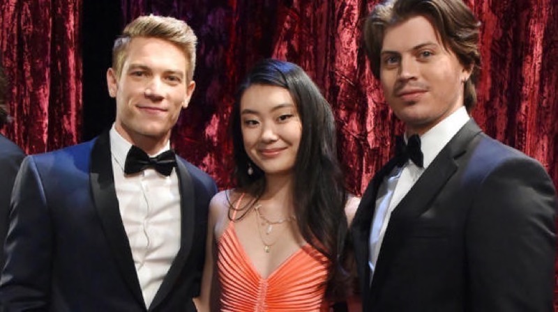 Days Of Our Lives: Joey Johnson (Tanner Stine) and Tripp Johnson (Lucas Adams)