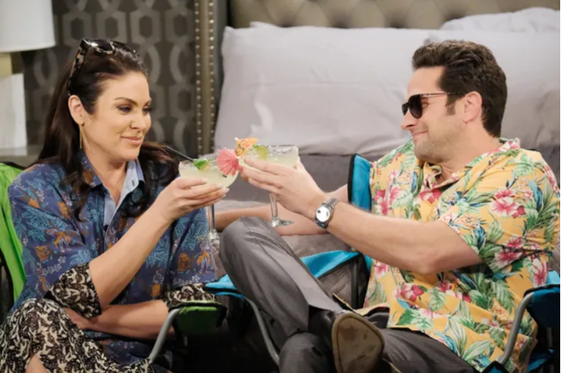 Days of Our Lives: Stefan DiMera (Brandon Barash) and Chloe Lane (Nadia Bjorlin)