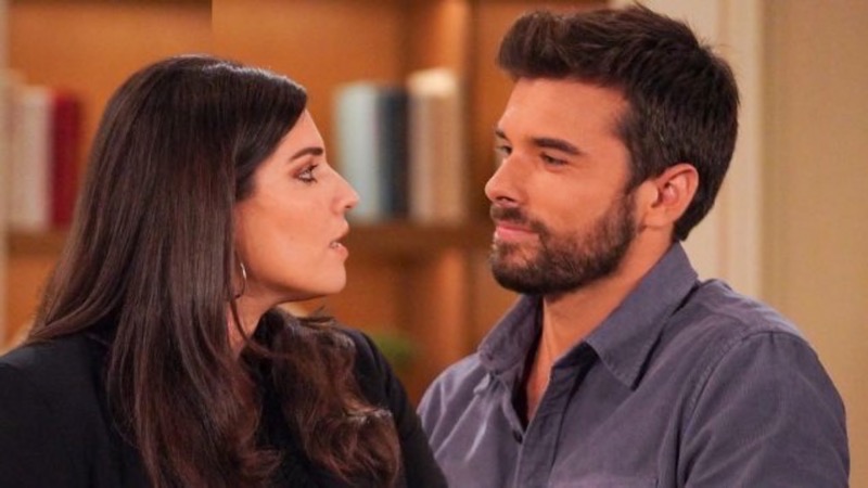 General Hospital: Brook Lynn Quartermaine (Amanda Setton) and Harrison Chase (Josh Swickard)