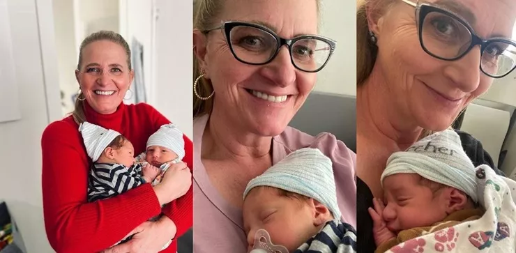 Grandmother Christine Brown Introduces Mykelti's Twin Sons