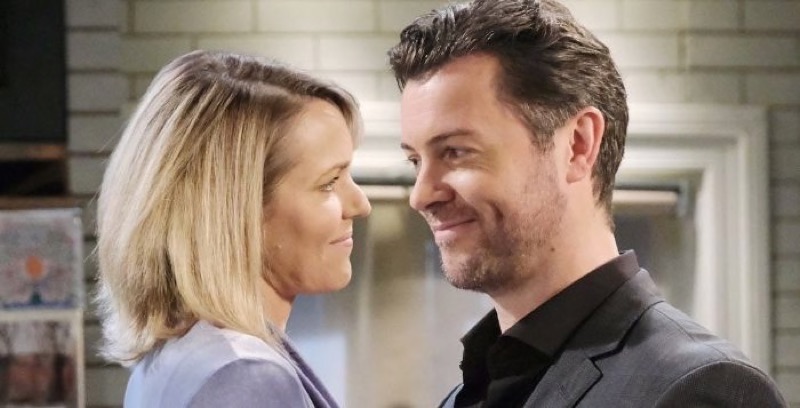 Days Of Our Lives: Nicole Walker (Arianne Zucker) and EJ DiMera (Dan Feurreriegel)
