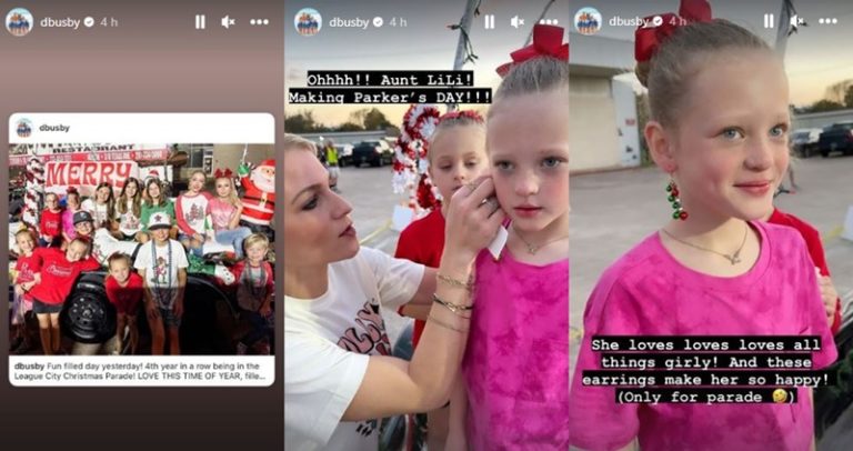 OutDaughtered Quint Parker Busby Blossoms At Christmas Parade