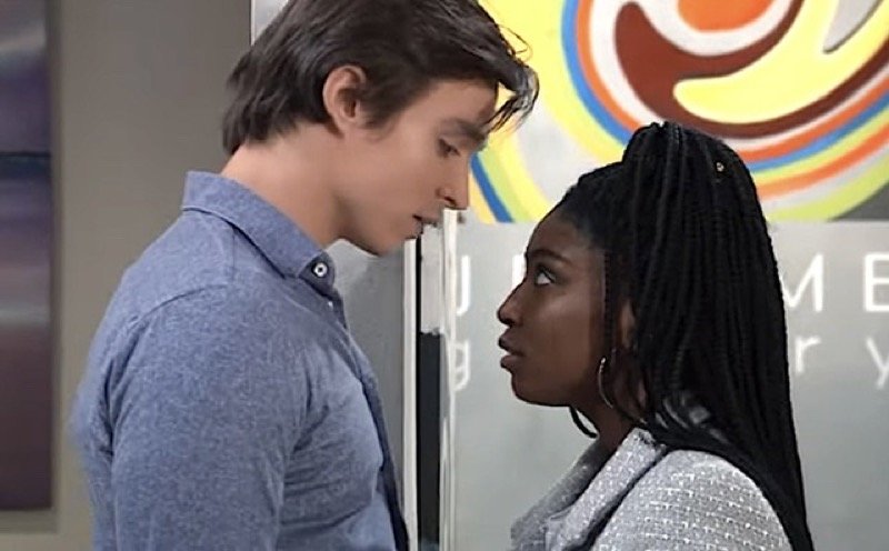 General Hospital: Spencer Cassadine (Nicholas Chavez) and Trina Robinson (Tabyana Ali)