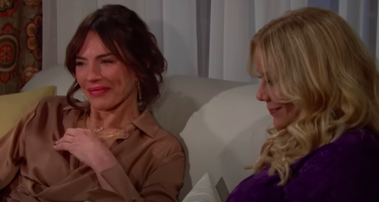 The Bold And The Beautiful: Taylor Hayes (Krista Allen) and Brooke Logan (Katherine Kelly Lang)