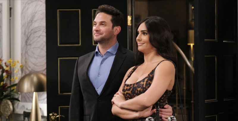 Days Of Our Lives: Stefan Dimera (Brandon Barash) and Gabi Hernandez (Camila Banus)