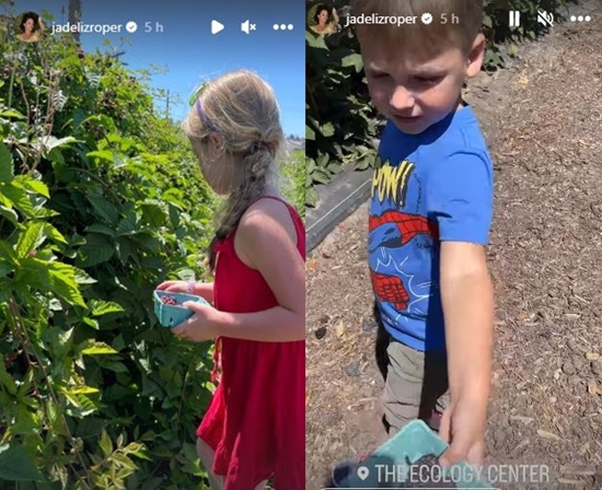 Bachelor In Paradise Which Child Of Jade Roper Loves Berry Picking The Most