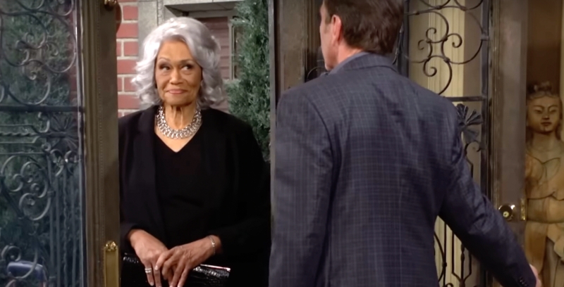 The Young And The Restless: Mamie Johnson’s (Veronica Redd) and Tucker McCall (Trevor St. John)