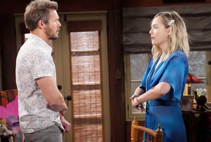 The Bold And The Beautiful: Liam Spencer (Scott Clifton) and Hope Logan (Annika Noelle)