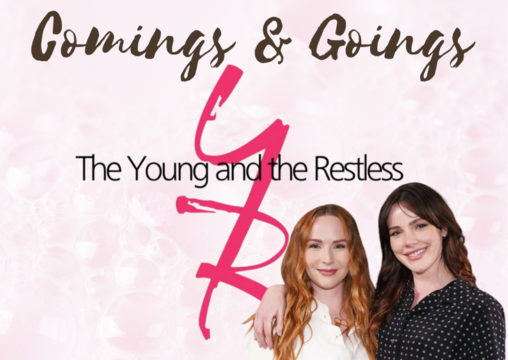 The Young And The Restless: Tessa Porter (Cait Fairbanks) and Mariah Copeland (Camryn Grimes)