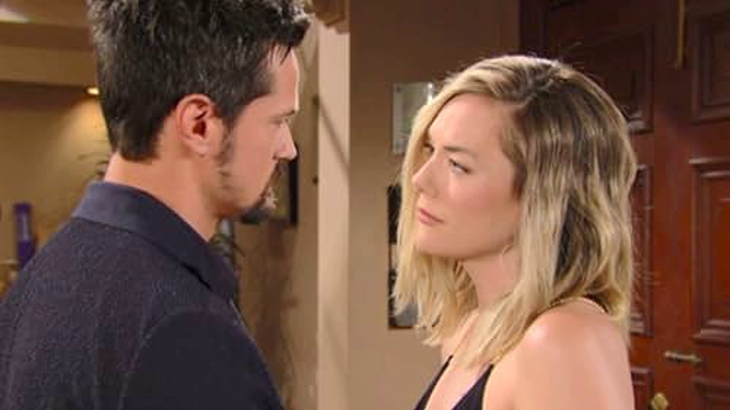 The Bold and The Beautiful: Hope Logan (Annika Noelle) and Thomas Forrester’s (Matthew Atkinson)