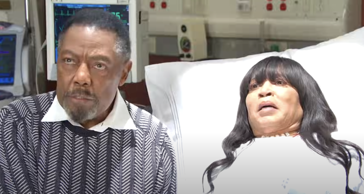 Days Of Our Lives: Paulina Price (Jackée Harry) and Abe Carver (James Reynolds)