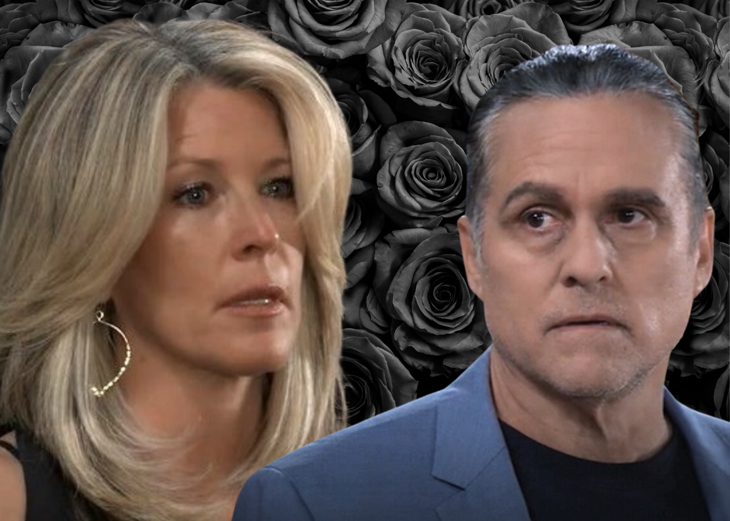 General Hospital: Carly Spencer (Laura Wright) and Sonny Corinthos (Maurice Benard)