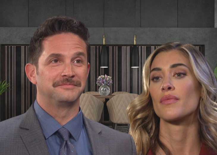 Days Of Our Lives: Theresa Donovan (Emily O’Brien) and Stefan DiMera (Brandon Barash)