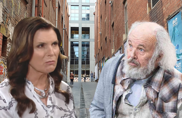 The Bold And The Beautiful: Tom (Clint Howard) and Sheila Carter-Sharpe (Kimberlin Brown)