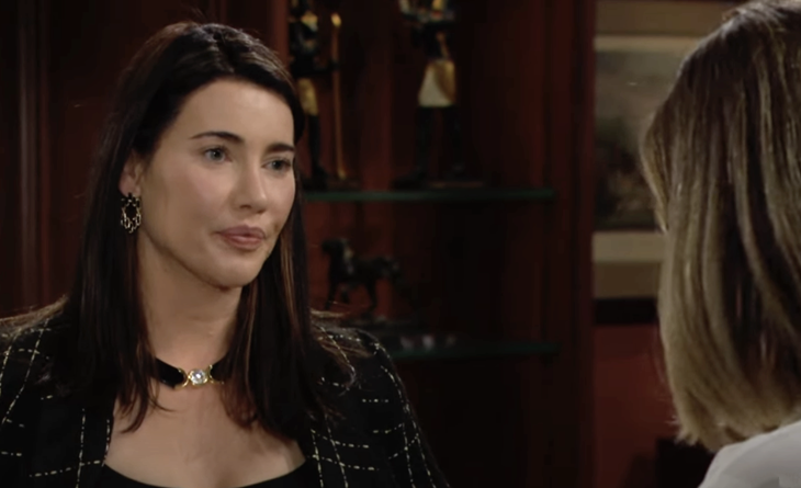 The Bold and The Beautiful: Hope Logan (Annika Noelle)n and Steffy Forrester (Jacqueline MacInnes Wood)