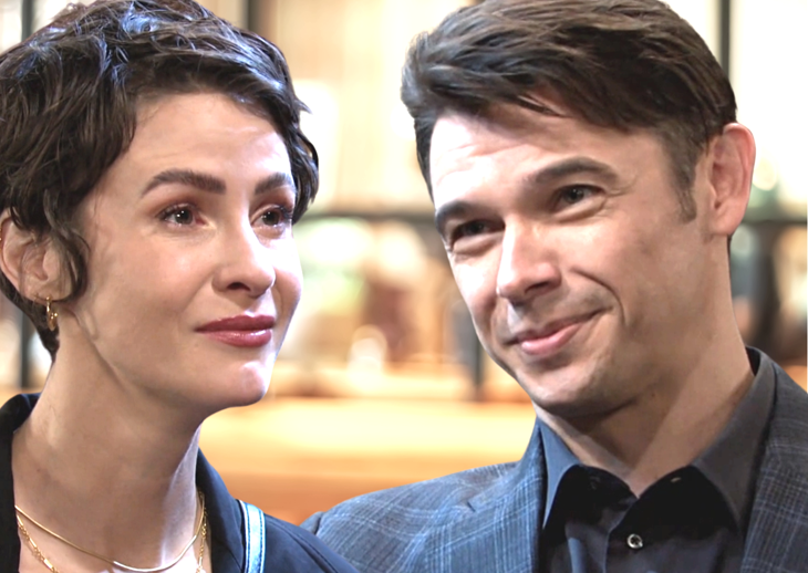 Days Of Our Lives: Sarah Horton (Linsey Godfrey) and Xander Kiriakis (Paul Telfer)