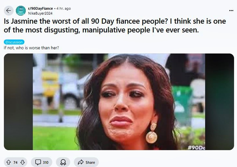 Jasmine Pineda Discussion - Reddit