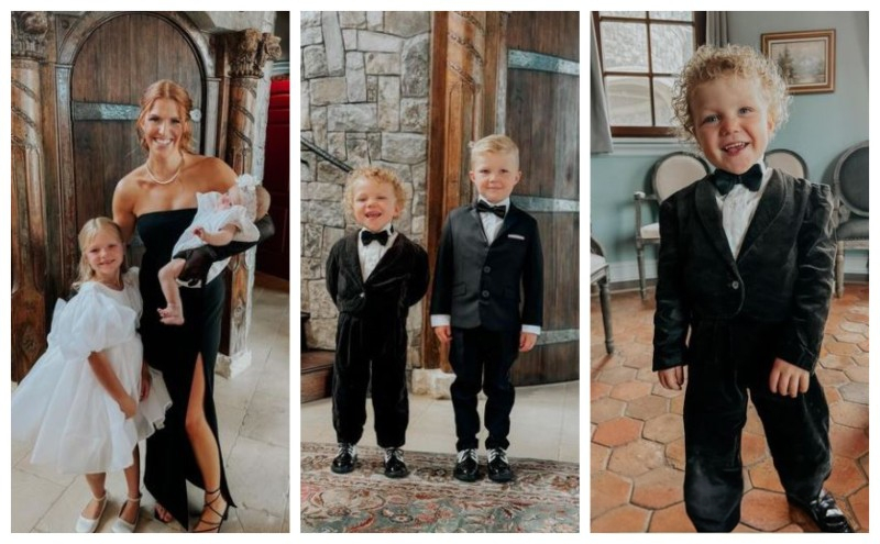 Audrey Roloff Shares Cute Pics Of The Kids At The Wedding - Instagram