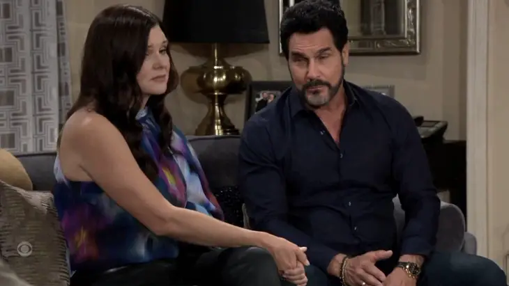 The Bold and The Beautiful: Bill Spencer (Don Diamont) and Katie Logan (Heather Tom)