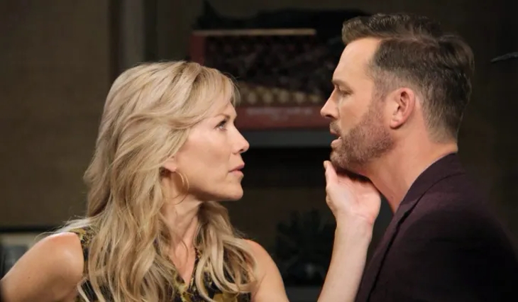 Days Of Our Lives: Brady Black (Eric Martsolf) and Kristen DiMera (Stacy Haiduk)