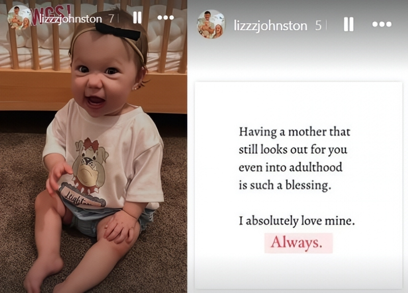 Leighton Drew and A Tribute to Amber Johnston - Liz Johnston - Instagram Stories