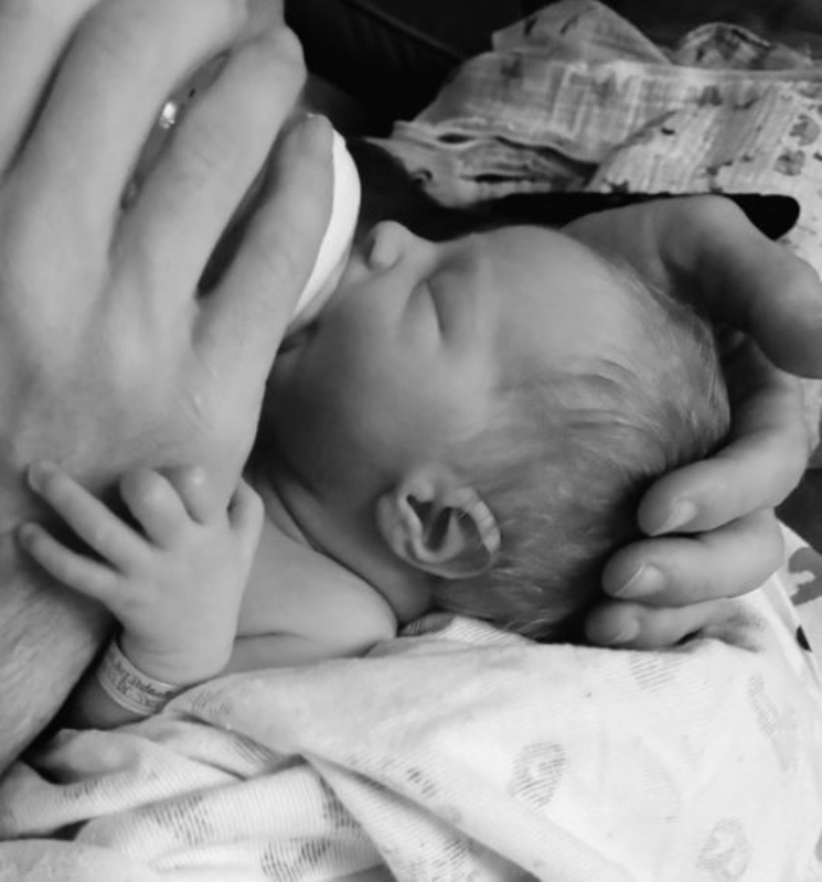 Bachelor Colton Underwood and Jordan Welcome First Baby - Instagram