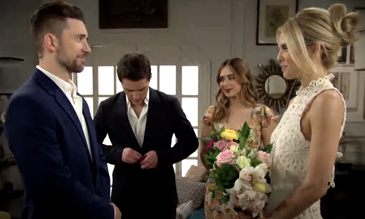 Days of Our Lives: Abigail DiMera (AnnaLynne McCord) and Chad DiMera (Billy Flynn)